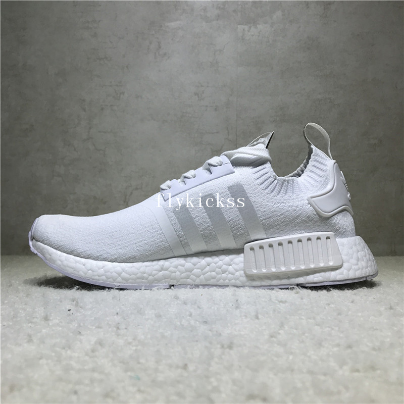 Adidas Originals NMD R1 PK Triple White BA8630